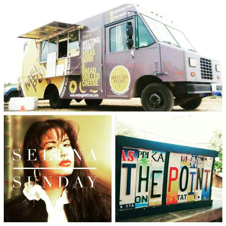 #SelenaSunday in honor of #CorpusGirl #Marcie's last day <a href="/meltingpointsa/">Melting Point Truck</a> #bidibidigrilledcheese #dreamingofcheese