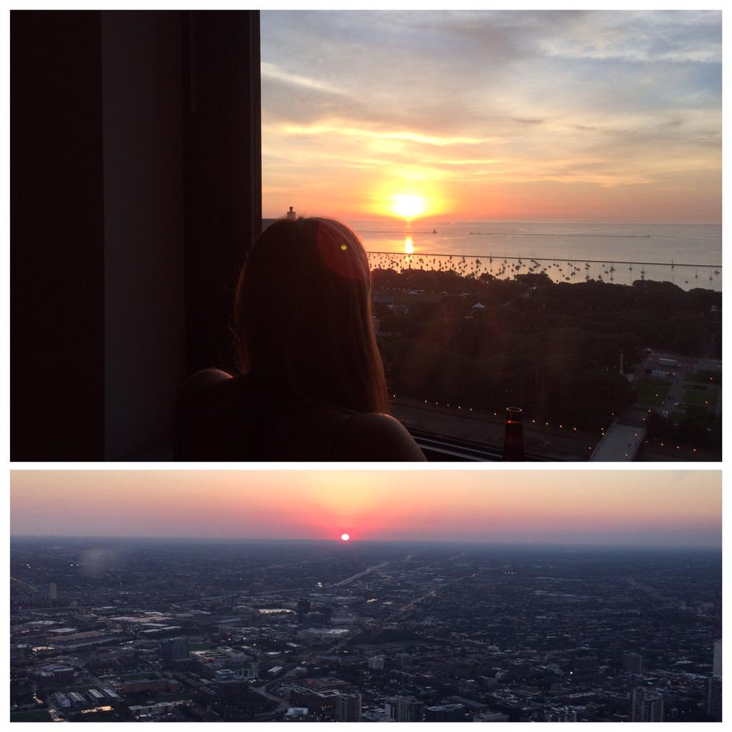 johste1205's tweet photo. Turn your face to the sun and all of the shadows fall behind you. #sunsetsunrise #sameday @Generalspeaks @JohnMFrech http://t.co/4aGSJCHagc