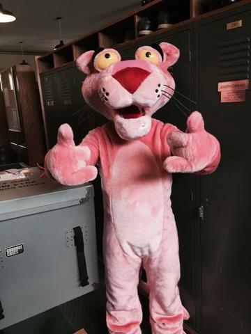 B_radCampolo's tweet photo. Great weekend.... Had a wonderful time as the Pink Panther at the Marathon Classic...... #ocinterns http://t.co/dieEIkkmrV
