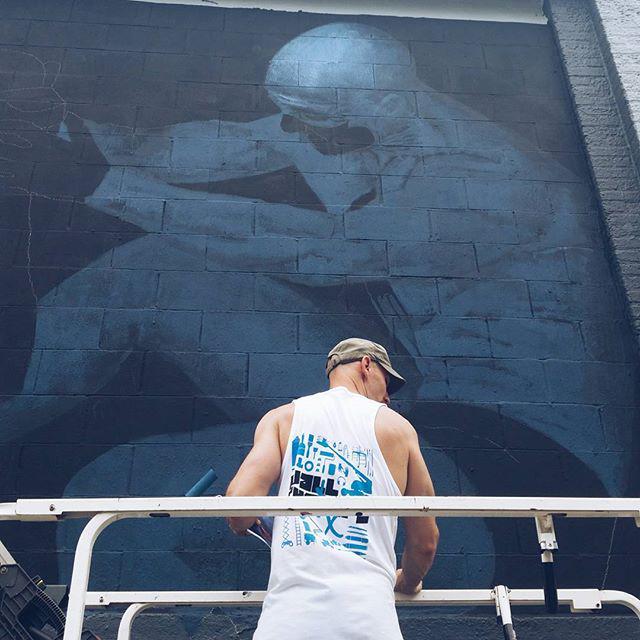 WallTherapyNY's tweet photo. This is SUPER epic!!@andreas_englund piece is starting to take shape on day 2 of #wallthe… http://t.co/Qrp8Xhx6M3 http://t.co/oz7pze2Ohv