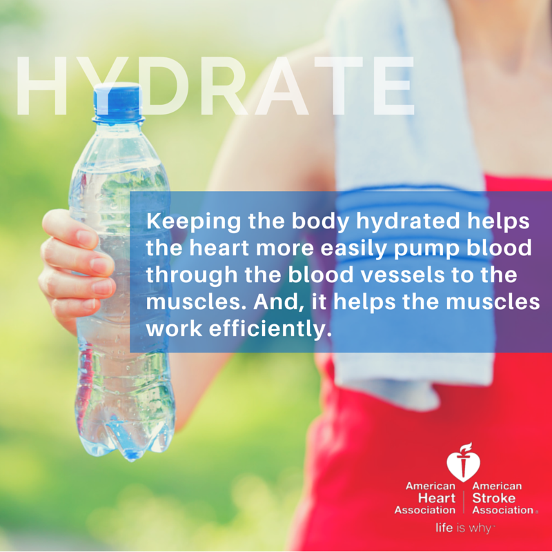 American_Heart's tweet image. If you feel thirsty, you're already dehydrated, Be sure to drink plenty of water today! spr.ly/6018BDqBm
