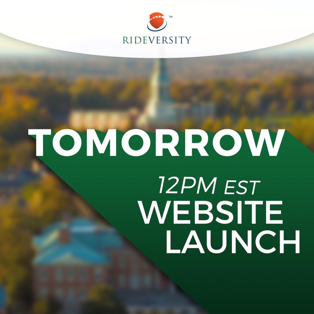 Head over to Rideversity.com to find out all the details for our new app.