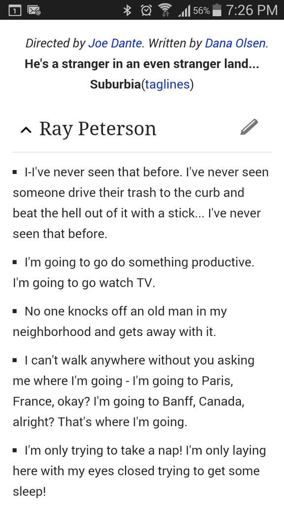 mproda's tweet photo. @bluemanskeeto @mccmarthy @CASHIN77 @loopy20 @jmonk00 I like the first quote from Ray #theburbs #rayrules http://t.co/9kmsqsD9rd