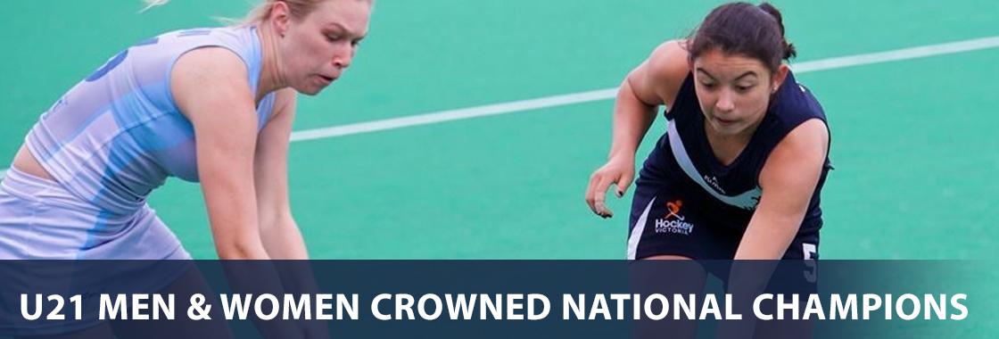 U21 Men &amp; Women crowned National Champions! hockeyvictoria.org.au/NEWS/u21-men-w… #AusChampsHockey #vicsdoitbetter