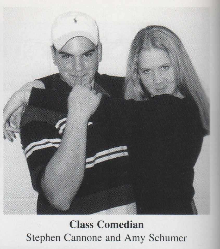 Spidermansweb's tweet photo. @amyschumer Just Watched Your Movie @TrainwreckMovie, Loved It. Found This One In Our Year Book. #ClassComedian #SSHS http://t.co/cwnSZfSQ4S