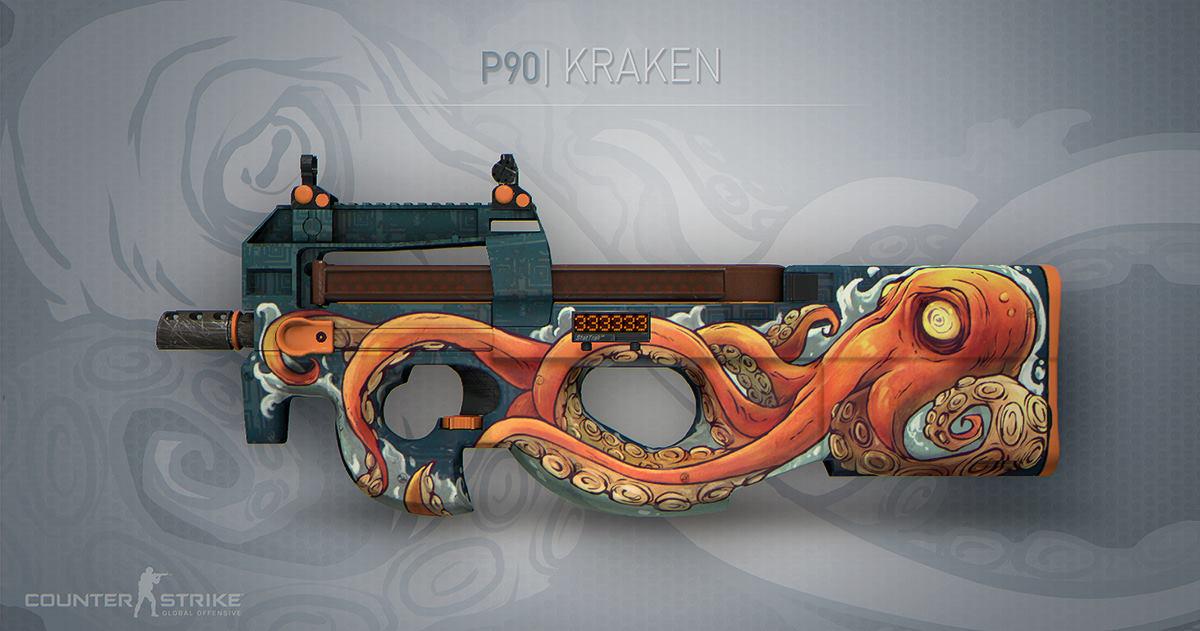 you better have P90 skins so secksii looks even more noob with his noob can...