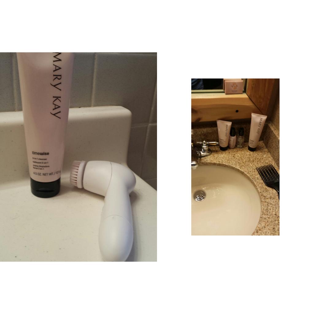 carper03's tweet image. Best skincare set I&apos;ve run acrossed! Awesome! #marykay #afforadable #easyroutine