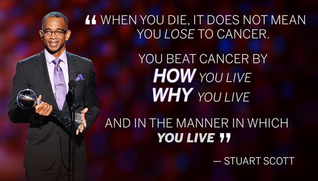Happy 50th Birthday to the legend Stuart Scott. 