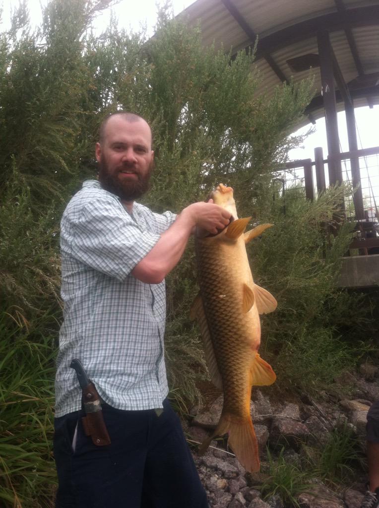 “<a href="/offgridsurvival/">OFFGRID Survival</a>: Carp fishing #carp #fishing ” it hurts dude!