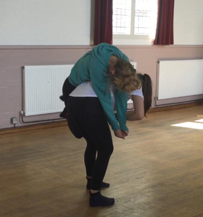 Great class today looking at devising techniques. Some inspiring work from my girls! #dance #captivatingcreativity