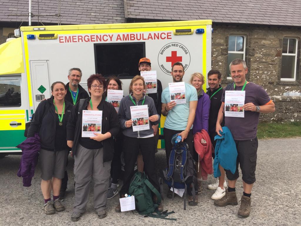 ImagingI's tweet photo. Yorks 3 Peaks Challenge completed this w/e ! 11 hrs 15 mins ☺ luckily didnt need the ambulance ! @BritishRedCross http://t.co/OvMlrmc4U0