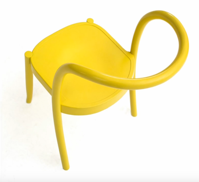 InteriorDesign's tweet image. VIDEO: Martino Gamper's St Mark chair for @MOROSOfficial—a modern take on a traditional seat: bit.ly/1V0iOvm
