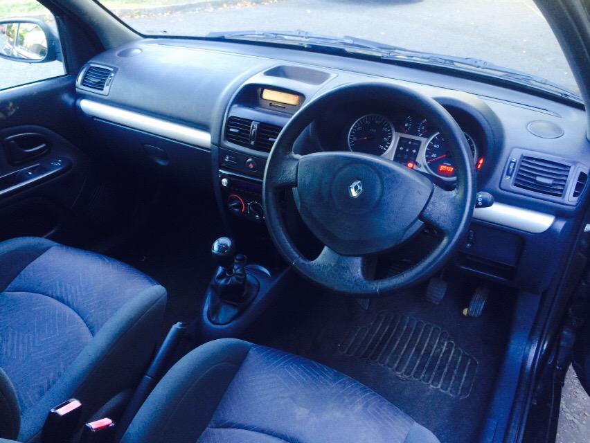 MSECartech's tweet image. 2003 (03) Renault Clio 1.2 Dynamique, 108,000 miles, just serviced and MOT'd. Black. New clutch. E/W, C/L. £1195ono.