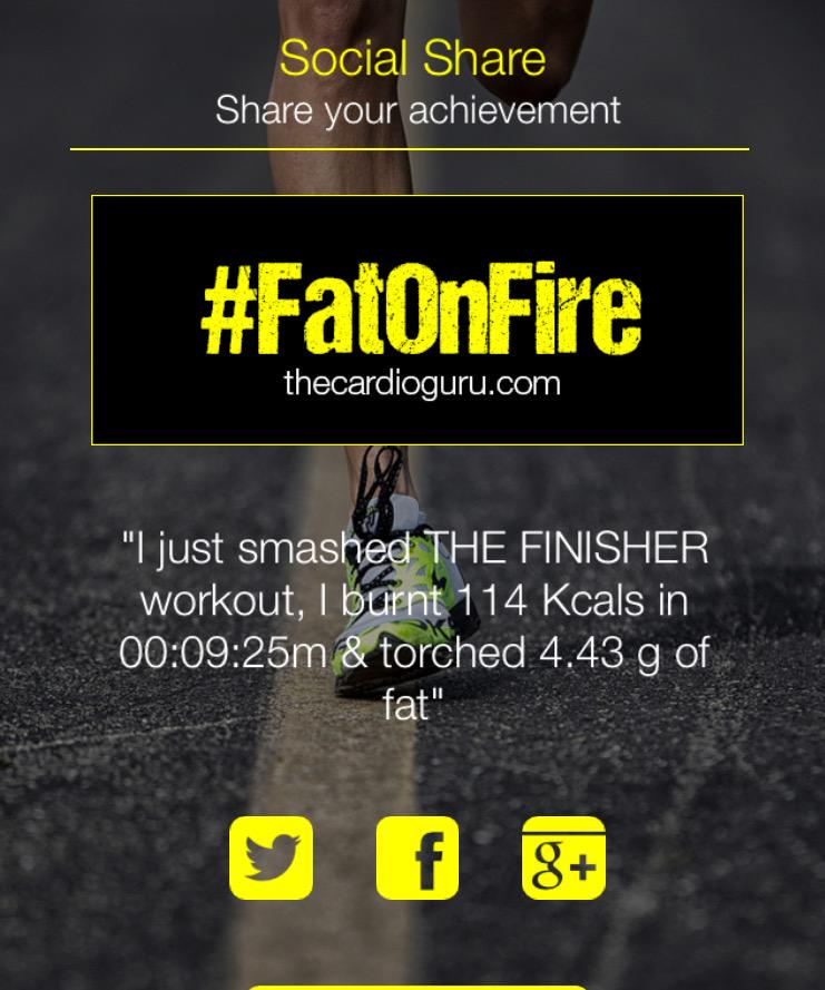 vickyolo's tweet photo. Weights done π₯π₯ Finisher done
#ChampionsSunday #CardioGuru #FatOnFire π₯π₯ http://t.co/G07JQNjqYk