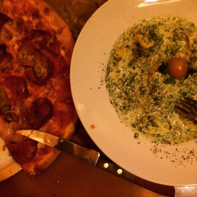 What one needs after shooting all day after the thai massage. Yes thai massage in Prague.  #heavenly