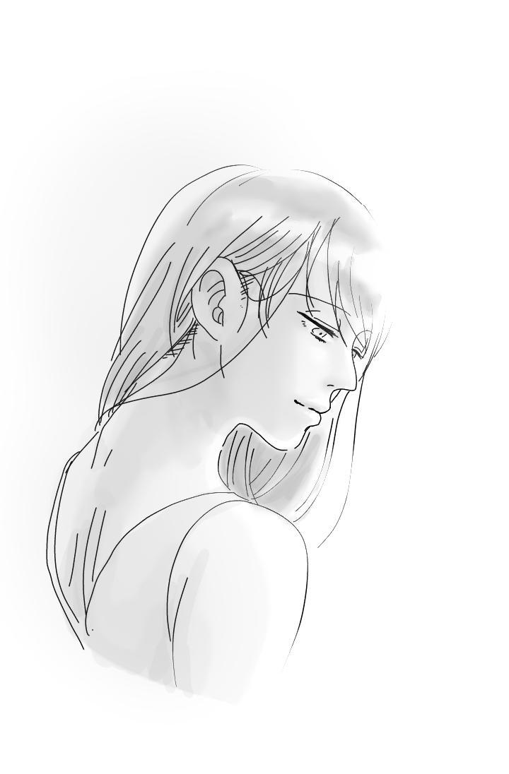 #メイキング ②
ベタ→ぼかし→完成 
