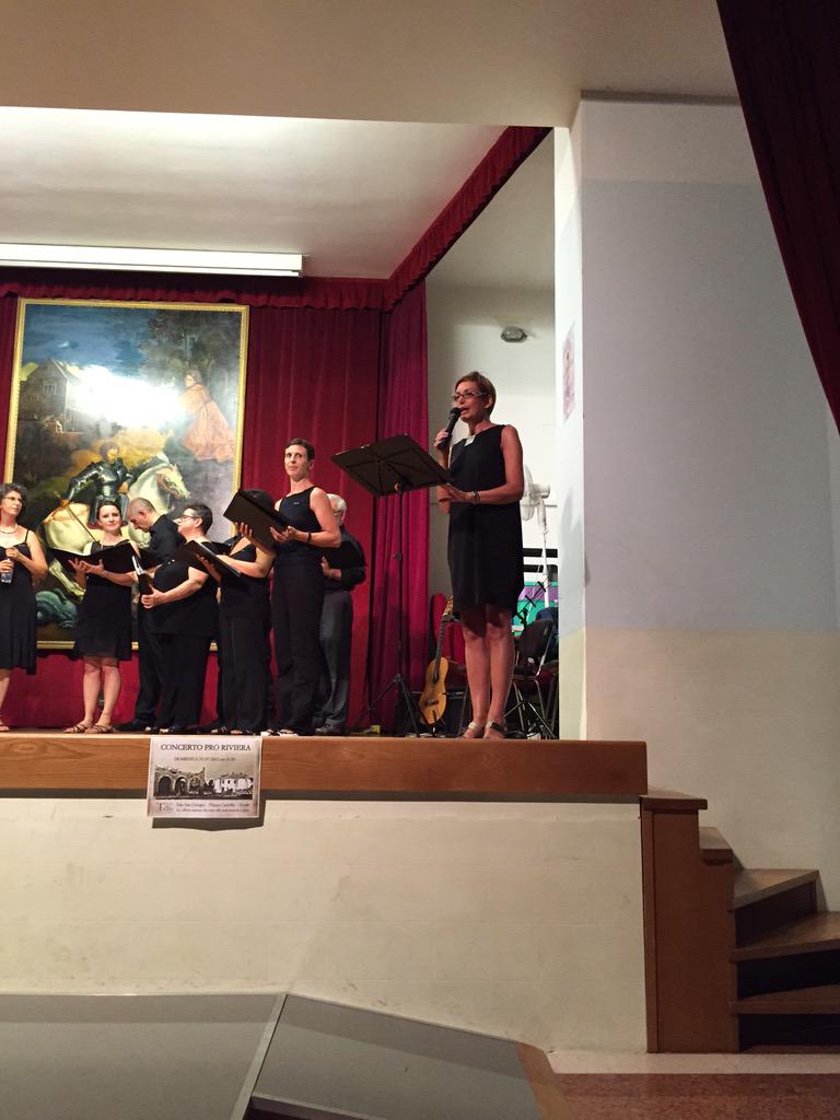 #tornadoriviera #MyNoale Concerto Pro Riviera Coro Thomas Tallis a Noale