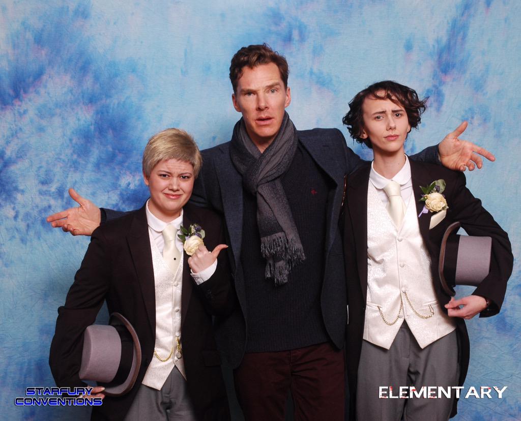 Happy Birthday to Benedict Cumberbatch. Here\s us meeting him for the first time! It feels like so long ago now 