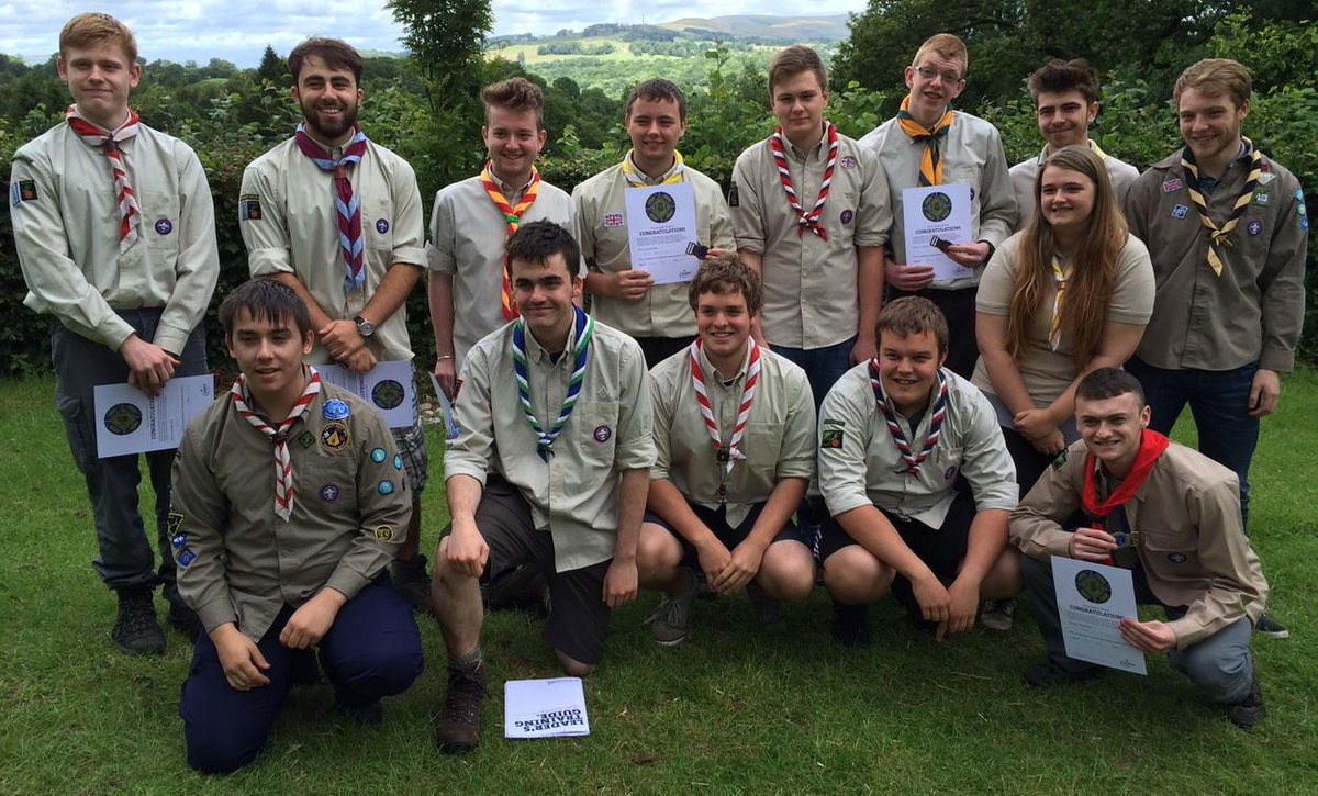 8 Young Leader Belts and 15 Wood Badges - not a bad weekends work! Thanks and congratulations to <a href="/ELSTraining/">ELSTraining</a>