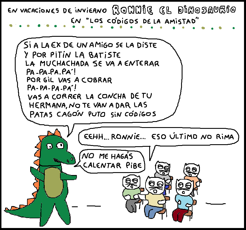 gatomoncholo's tweet photo. Los Códigos de la Amistad http://t.co/SGnX4HGLP4