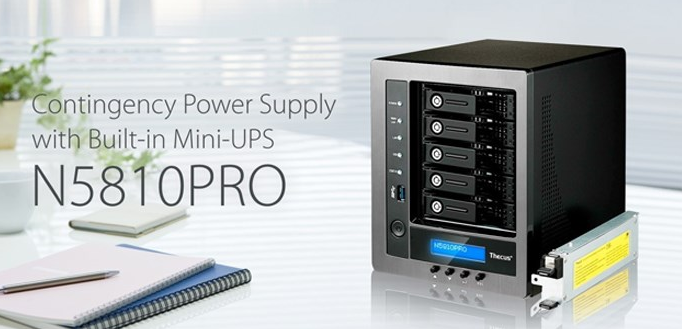thecus_es's tweet photo. RT @a2wn: Thecus anuncia N5810PRO, un NAS con SAI integrado http://t.co/cTs6wJ49G7
