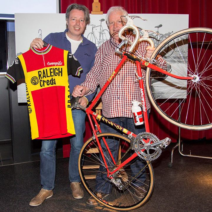 JohnvanIerland's tweet photo. Henk en ik zijn er klaar voor #Raleigh gaat woensdag herleven in de @Leerfabriek @CourageBreda http://t.co/qQsN7LzwCu