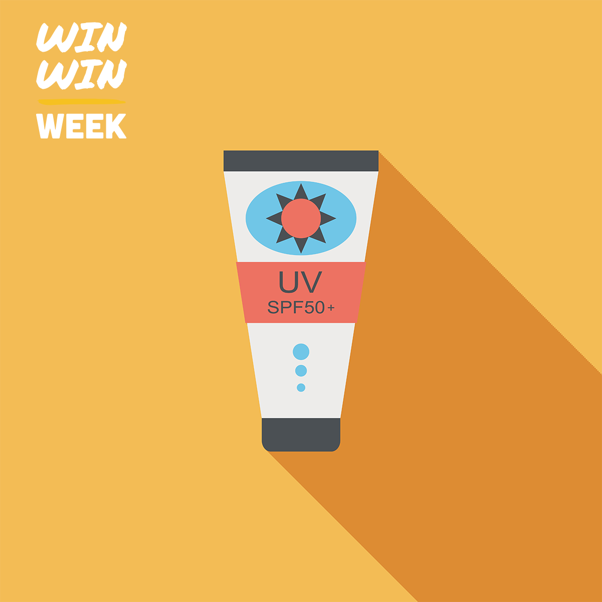winwinweek's tweet photo. July is UV Safety month. Wear sunscreen on your summer adventures and get ready for WinWin Week 2015 this fall! http://t.co/U3FvqaAjKt