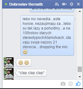 Moiflamee's tweet photo. I had a moment there :D *az na tu chybu* excuse that. #rant
#intensechat with @DobossBernath http://t.co/hTNewhlPKo