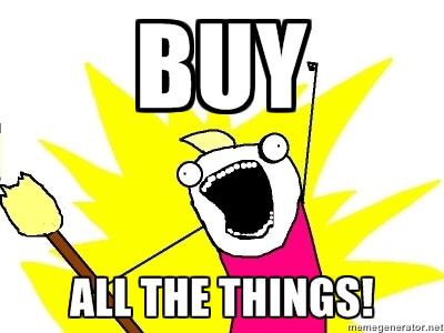 Buy all the things! http://t.co/6vWnIXbzZ4 #wishlist #findom http://t.co/4JWQoS0Wfe<a href="/tag/wishlist"class="tags">#wishlist</a><a href="/tag/findom"class="tags"><span>#findom</span></a>