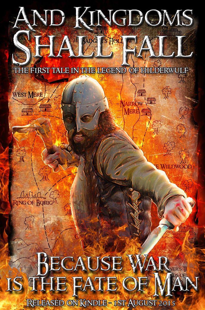 The_AndyJohnson's tweet photo. Because war is the fate of man. Released on 1st August #AndKingdomsShallFall... #summerreading #Fantasy #novels http://t.co/IyBr3YoaBA