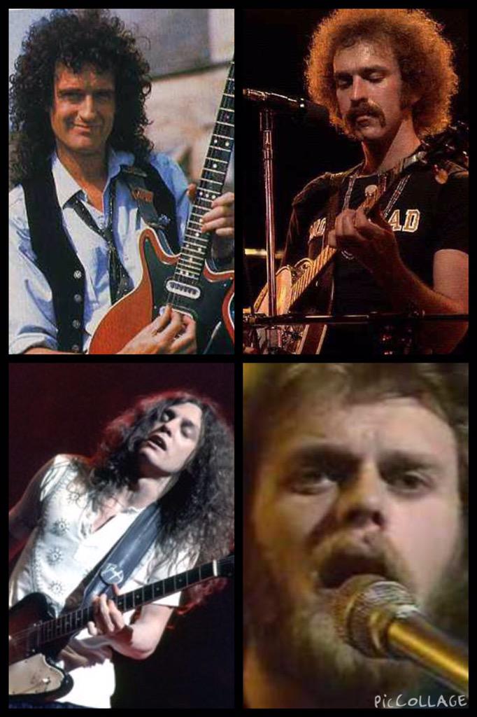 Happy Birthday to a quartet of very talented musicians: Bernie Leadon, Brian May, Alan Gorrie, Alan Collins! 