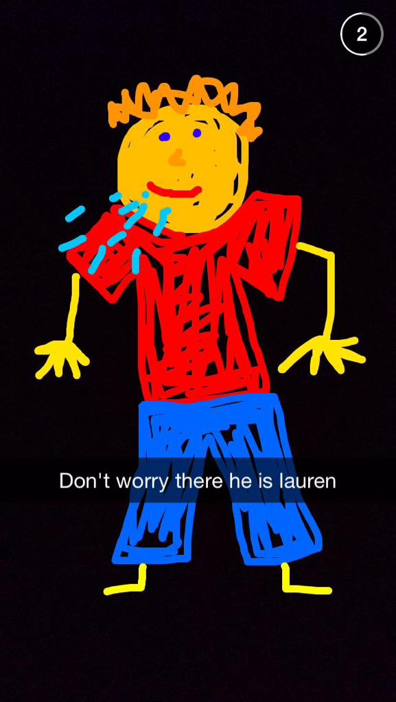 Lauren61594's tweet photo. Full fledged snap chat drawing by the one and only @daniellevvv #missinggary #foreverinmyheart http://t.co/aWYUzUlq4r