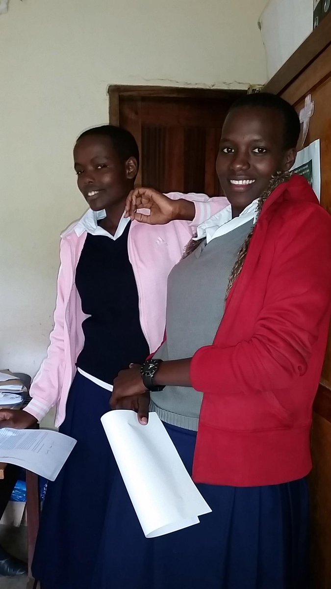 CWEFTZ's tweet photo. @TAMWA do you remember Neema? We're happy to report that she's doing well at Natiro Secondary! #studying #education http://t.co/aY8sv07HTj