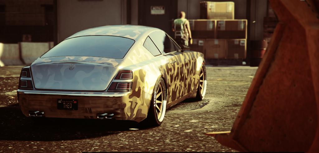 gEORGe M sP1GGOTt on X: Enus Windsor. #Rolls #Royce #Ghost #Wraith. #yeti  #livery in #gold. #Gta5 #Snapmatic #xboox1 #GTAPhotographers   / X