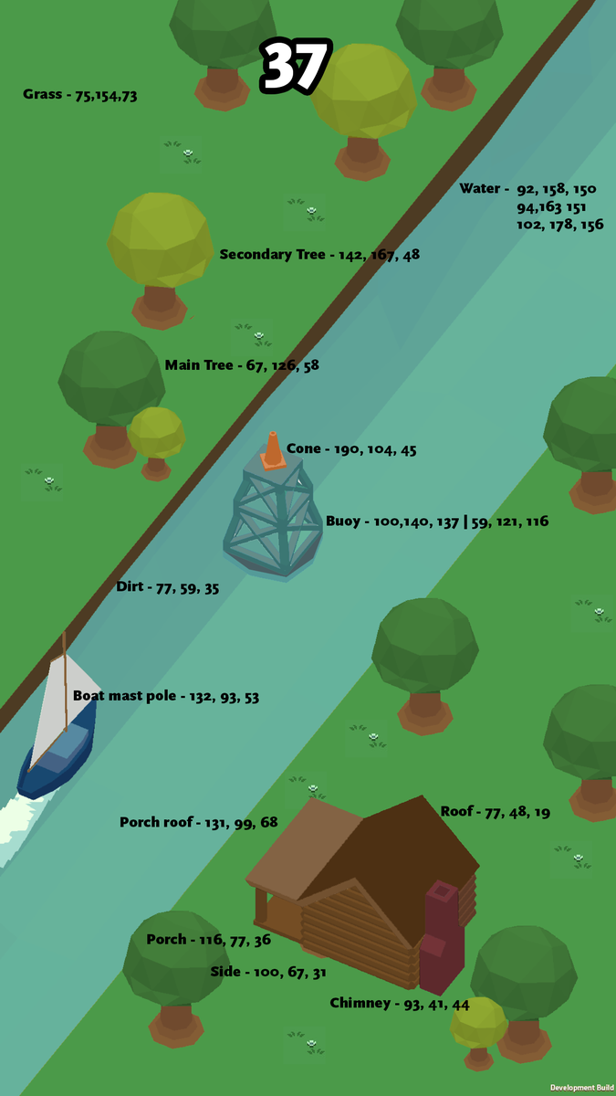 ShipRektGame's tweet photo. Prototype and early color palette from early May.  #GameDev #IndieDev #WhataDifferenceaMonthMakes http://t.co/6yEih55QW6
