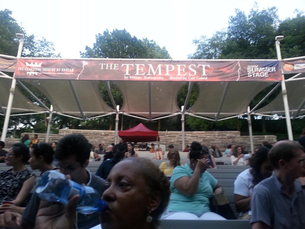 mcalpine_laura's tweet photo. Enjoying a beautiful #NYC night with @JeanneKracher, Amalia, Shakespeare @classicalharlem #CTHTempest http://t.co/DEYg6hC1rp