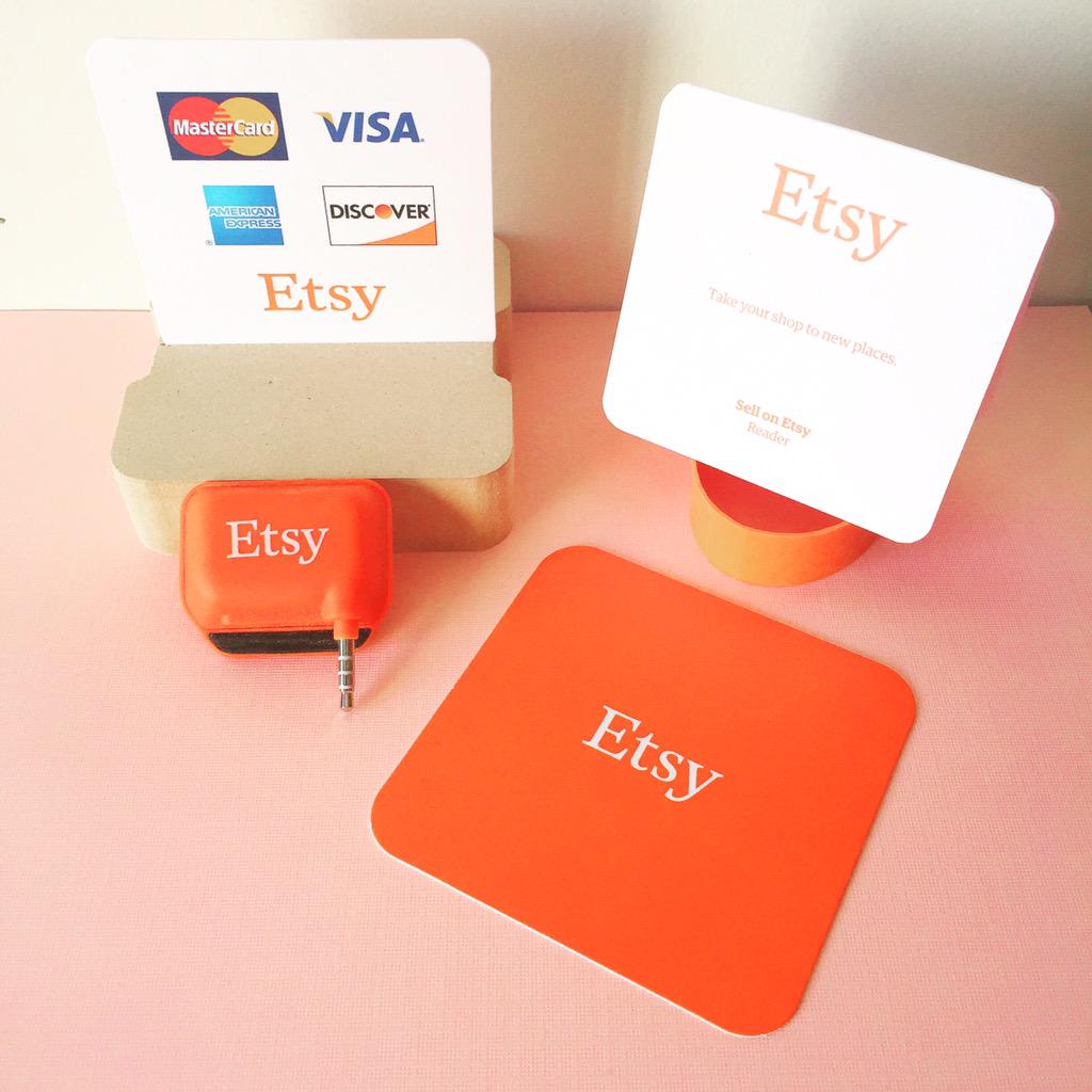 FeelingCuteEtsy's tweet photo. So happy to have received my @Etsy reader! #etsyreader #etsycardreader #etsy #new places #excitingfuture #cantwait http://t.co/f3jMlBs280