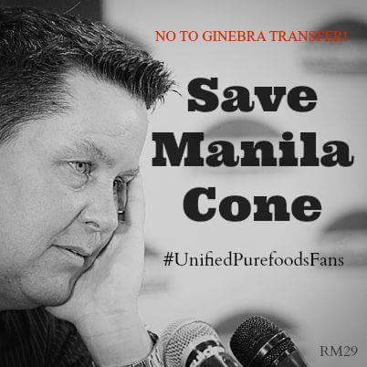 PusongSanMig's tweet photo. "NO TO GINEBRA TRANSFER"
#SaveManilaCone #LetConeStay http://t.co/eOhWNxZkKh