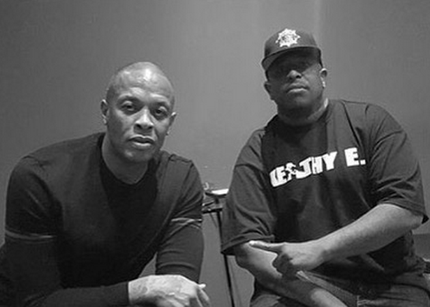 180fact's tweet photo. Dr. Dre and DJ Premier are working on something: http://t.co/mEikAUoIuQ http://t.co/r64ZGXet25