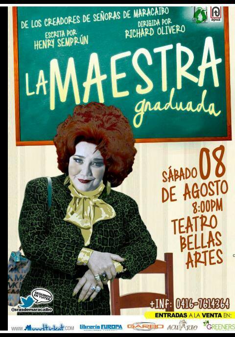 FUNDRAMA1's tweet photo. Las @Srasdemaracaibo te invitan @YajairaSanchez5
@joselitt
@Emiliochacinr
@jcalvarez29
@aglg5
@AdriCarolinaF RT http://t.co/EHHxl4xuwW