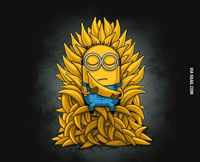 9GAG's tweet photo. Game Of Bananas #Minions
http://t.co/xtI3xnZDDN http://t.co/08dGxUgdmH