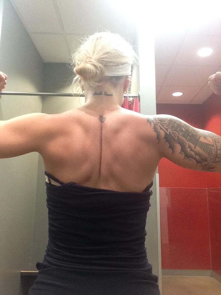 Back day all day! #goals #beastmode