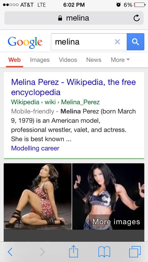 Alyssa2923's tweet photo. All you have to do is look up Melina @RealMelina w/o WWE that's awesome!! http://t.co/vTS32wiPV6