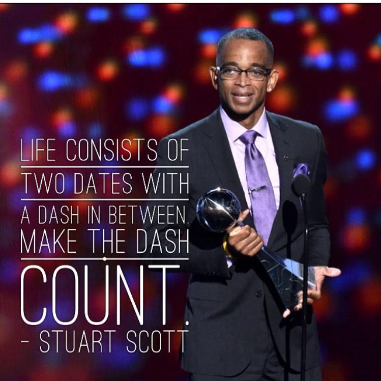 That\s some real shit..happy birthday Stuart Scott 