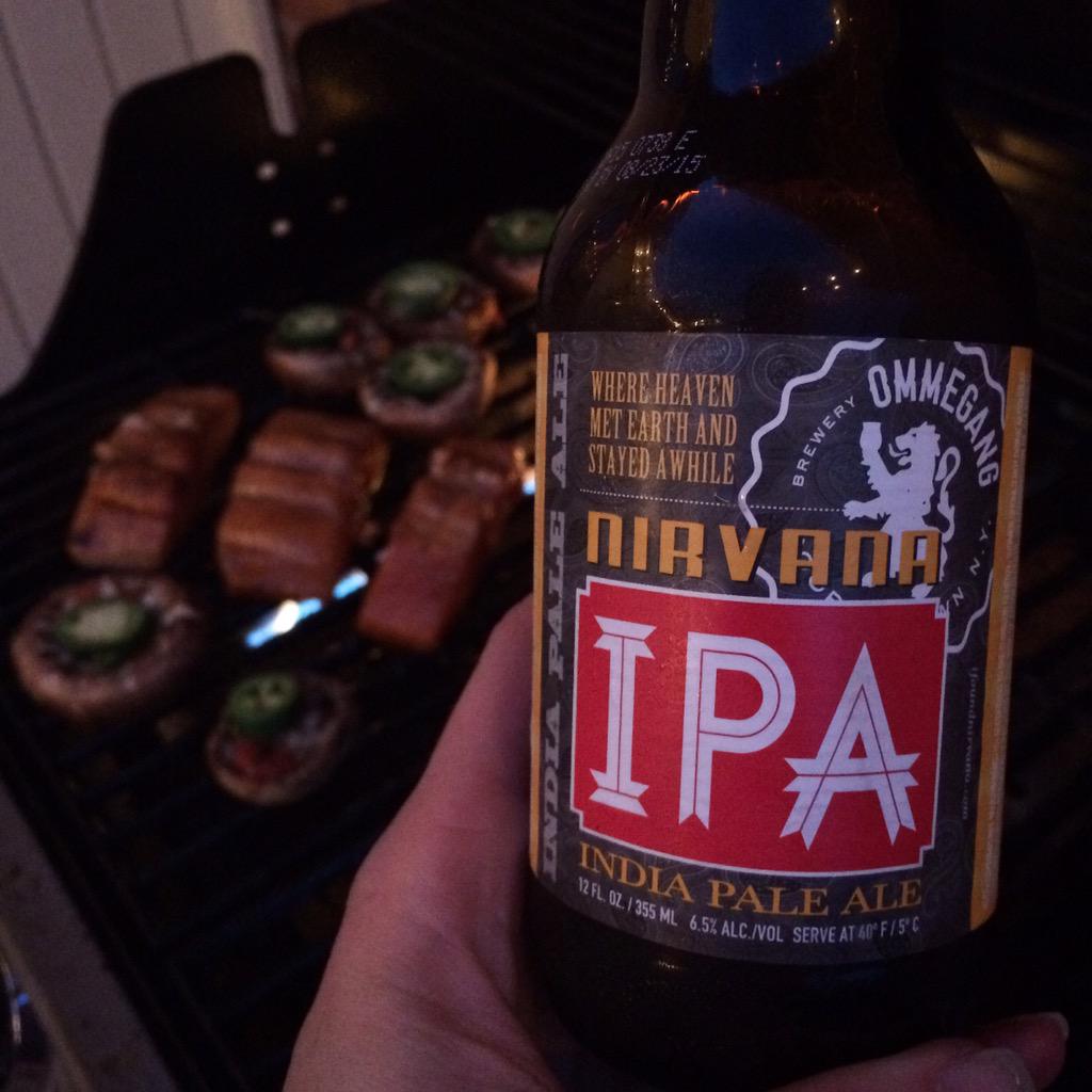 sode_kate's tweet photo. "Where heaven met earth and stayed a while"  #NirvanaIPA @BreweryOmmegang http://t.co/MhtThAHR1A