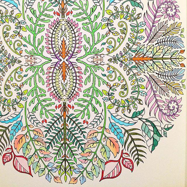 qshmilu's tweet image. Completed #enchantedforrest #johannabasford #flowers #leaves #ArtThreapy #日常 #colorpencil … ift.tt/1HDFH0O