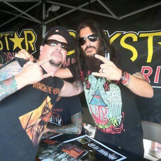 Happy Birthday to Robb Flynn This was taken at Mayhem Fest 2011 in Camden,NJ. 