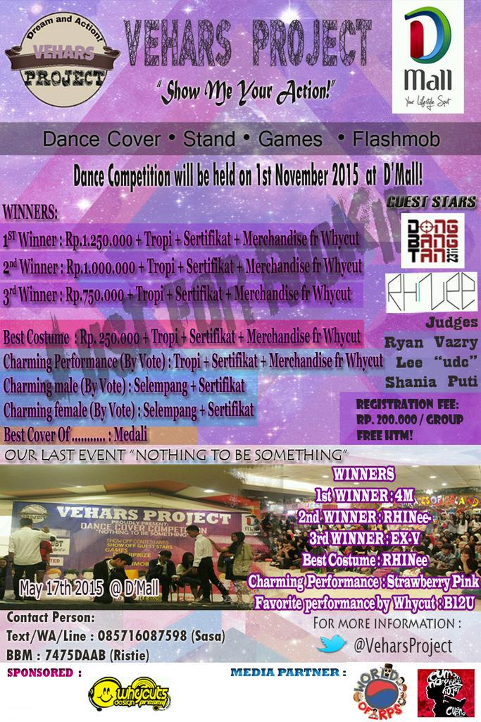 <a href="/Nefer_Official/">♚NEFER Dance Crew♚</a> <a href="/PinkBeauty_DC/">I AM KAI MUSK</a> <a href="/EmpireFamily_dc/">Ladies Empire</a> @LunaDCs 2nd event dari vehars project. Join yuk tanggal 1 nov 2015!😊