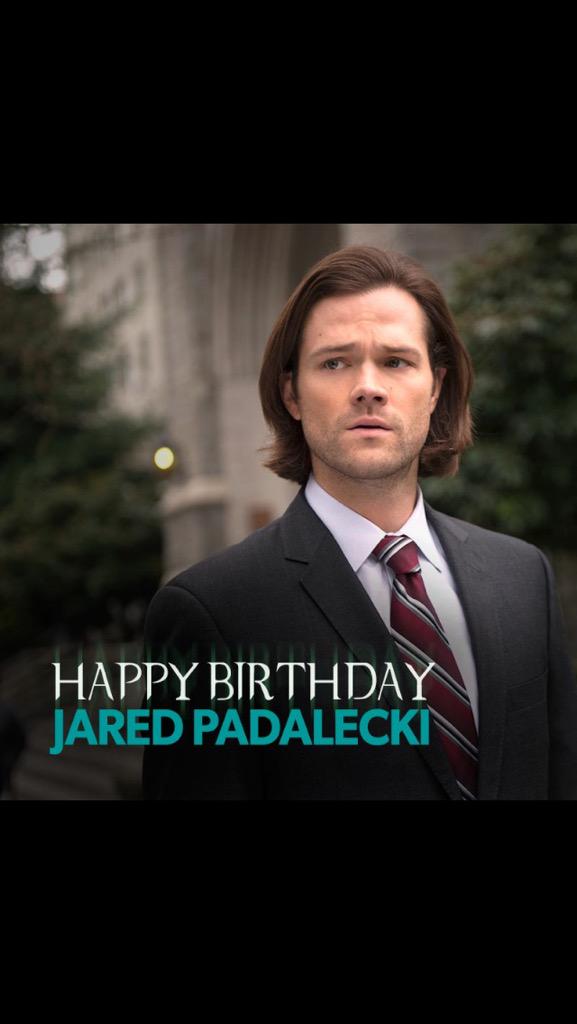 HAPPY BDAY JARED PADALECKI!!!!  The only moose that matters !! can\t wait for 