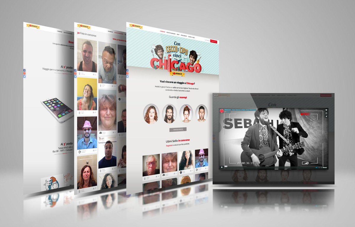syncronika's tweet photo. Vuoi vincere Chicago? partecipa al concorso #sebach con @ceccoecipo! http://t.co/n6Icj5MxHj
#Website by @syncronika http://t.co/dAKDvSbPTP